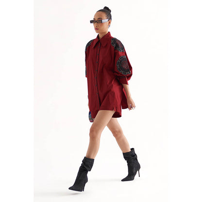 Our Love Red Comet Co-Ord (Set of 2)