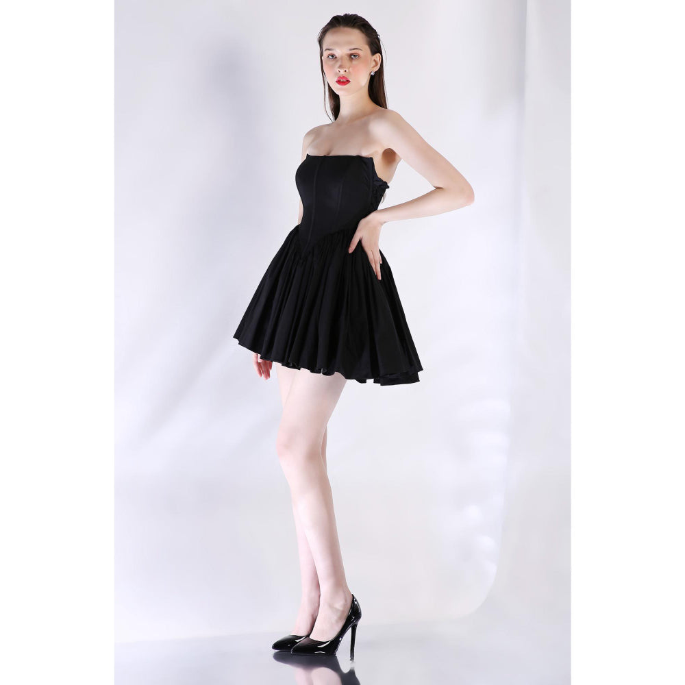 Ozeqo Womens Black Dress