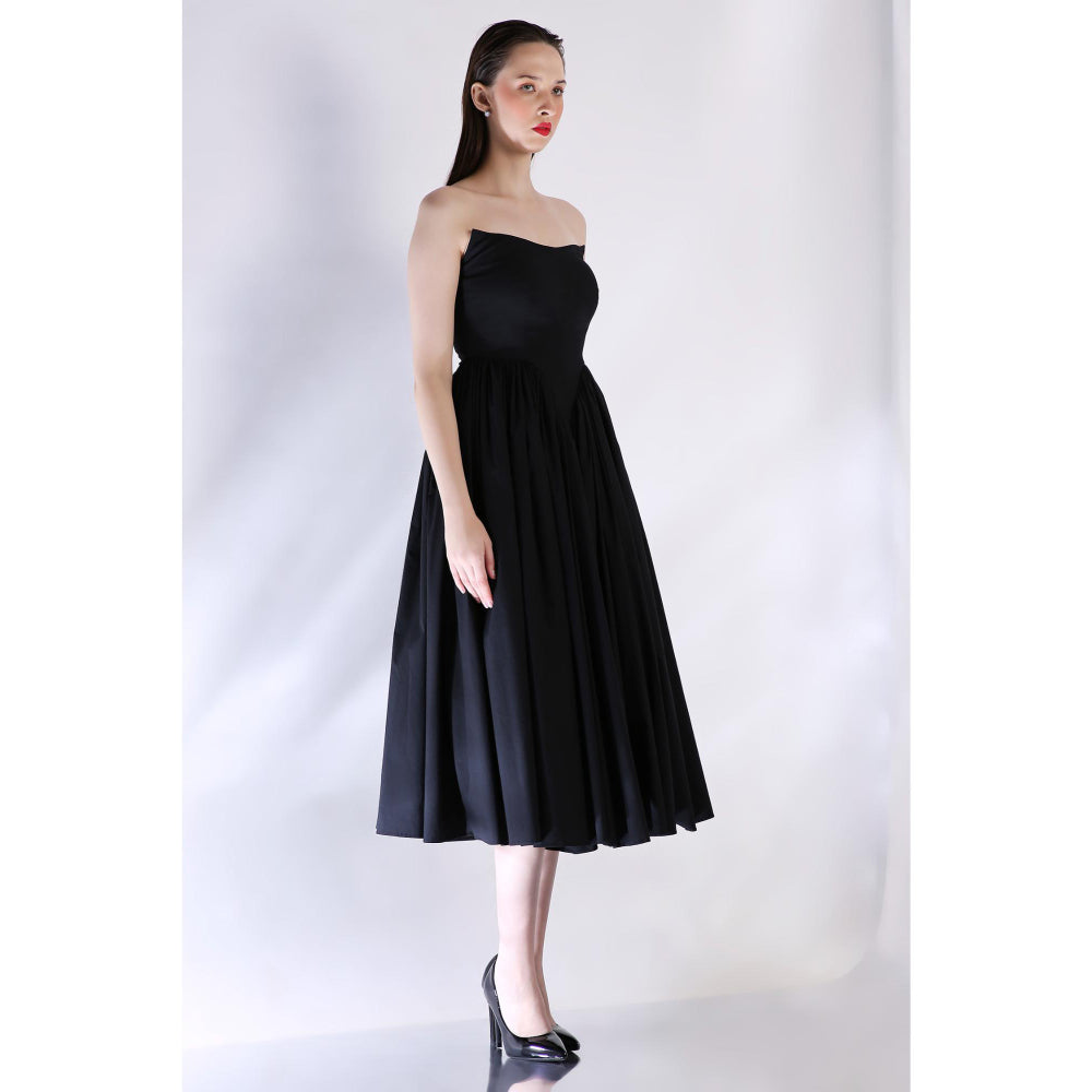 Ozeqo Womens Black Dress