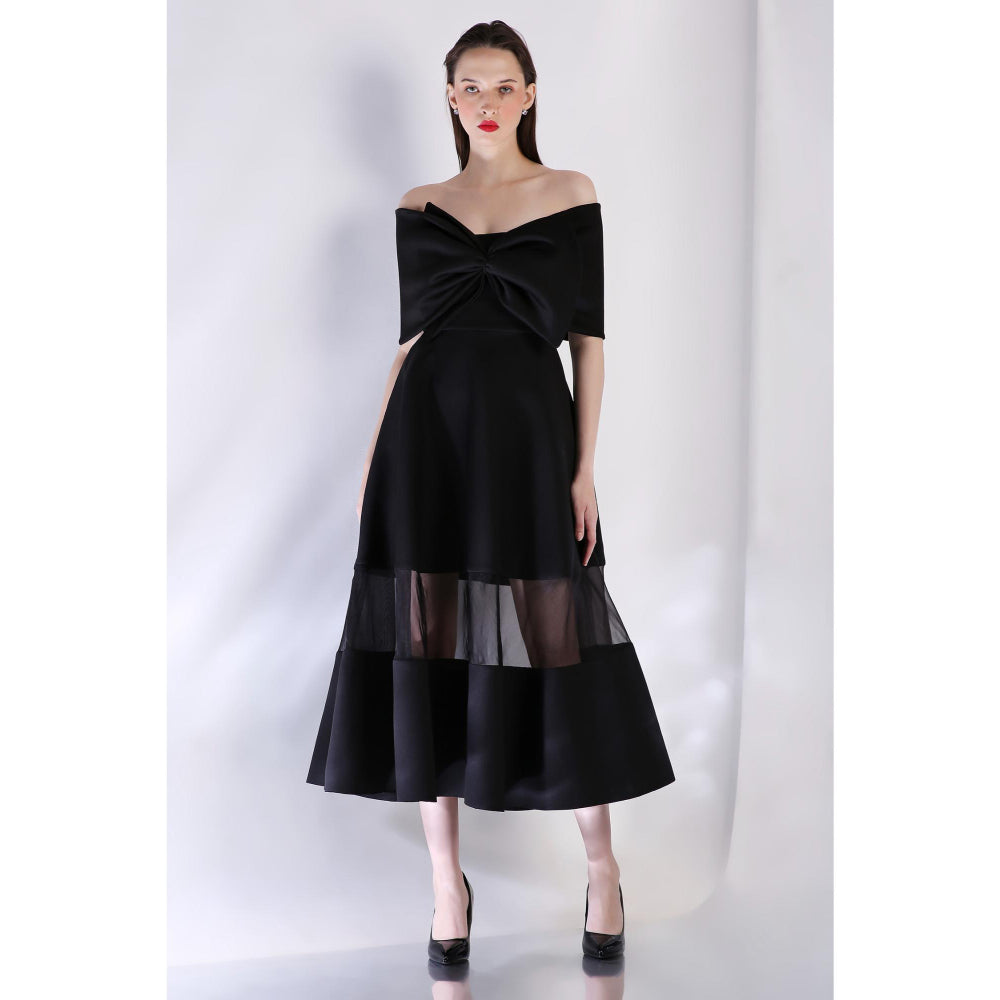 Ozeqo Womens Black Dress