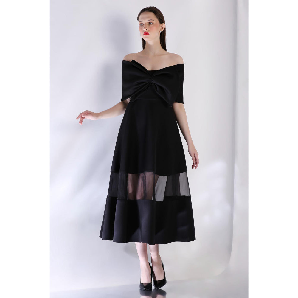 Ozeqo Womens Black Dress