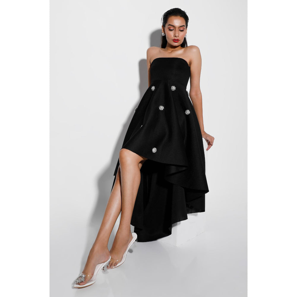 Ozeqo Womens Black Dress