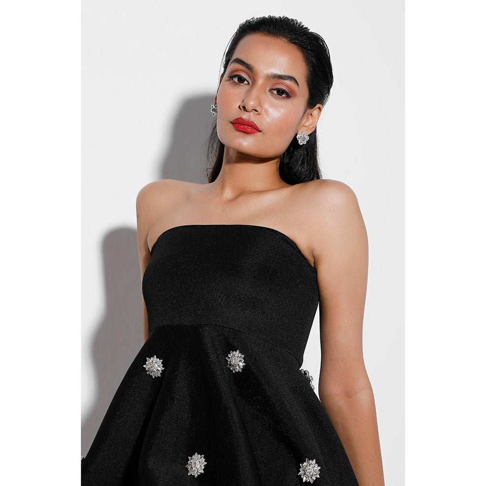 Ozeqo Womens Black Dress