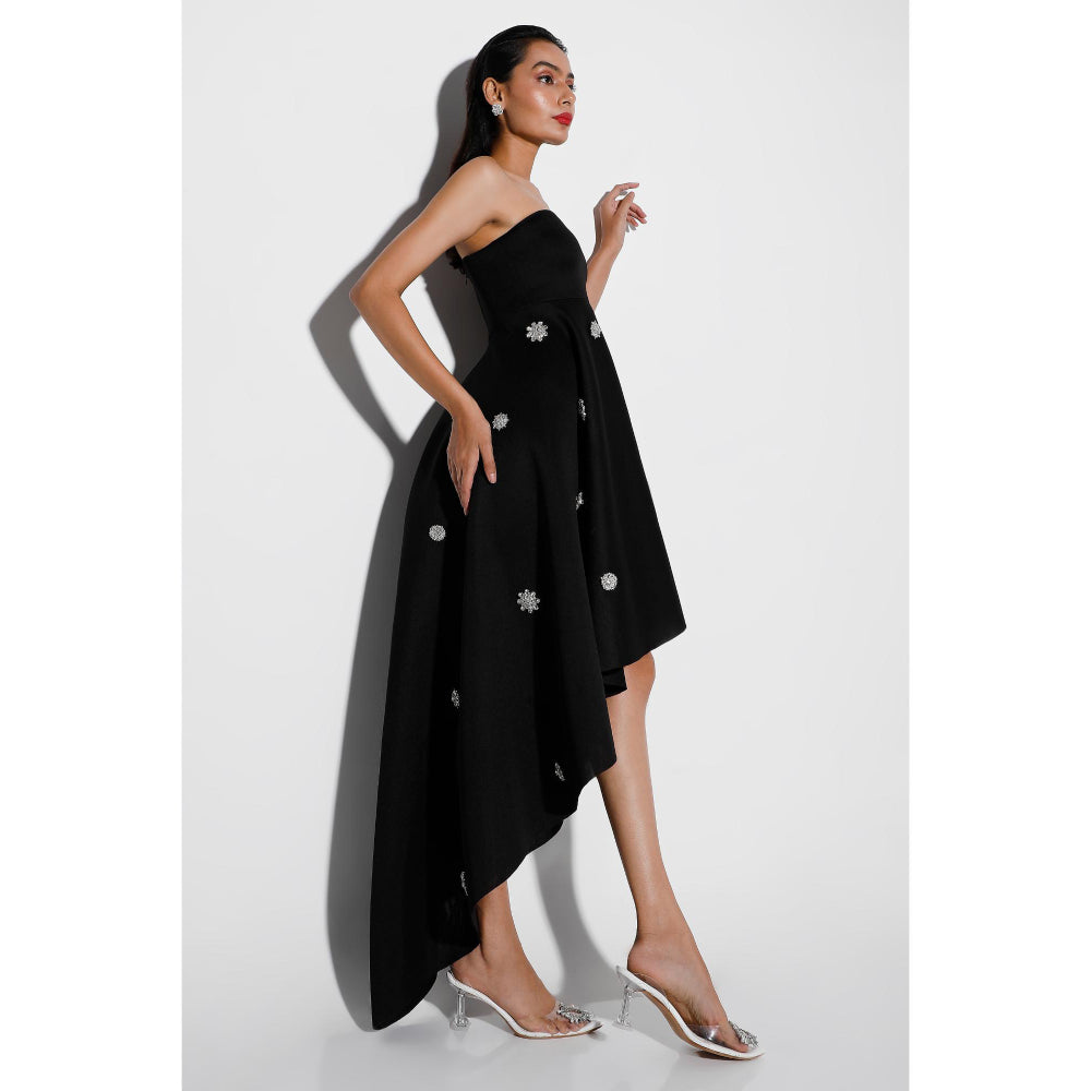 Ozeqo Womens Black Dress