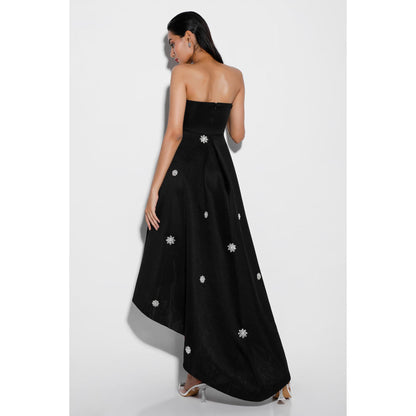 Ozeqo Womens Black Dress
