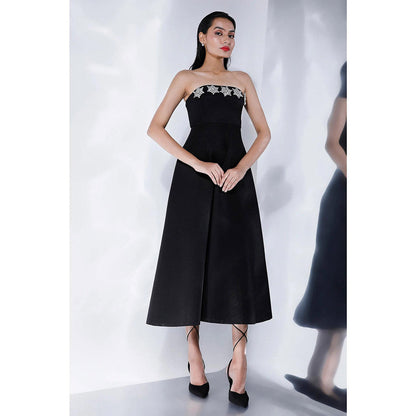 Ozeqo Womens Black Dress