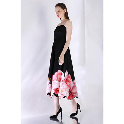 Ozeqo Womens Black Dress