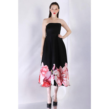 Ozeqo Womens Black Dress with Wrap (Set of 2)