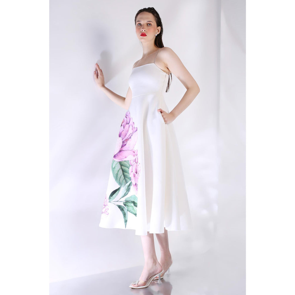 Ozeqo Womens White Dress