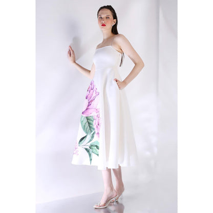 Ozeqo Womens White Dress
