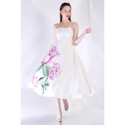 Ozeqo Womens White Dress with Wrap (Set of 2)