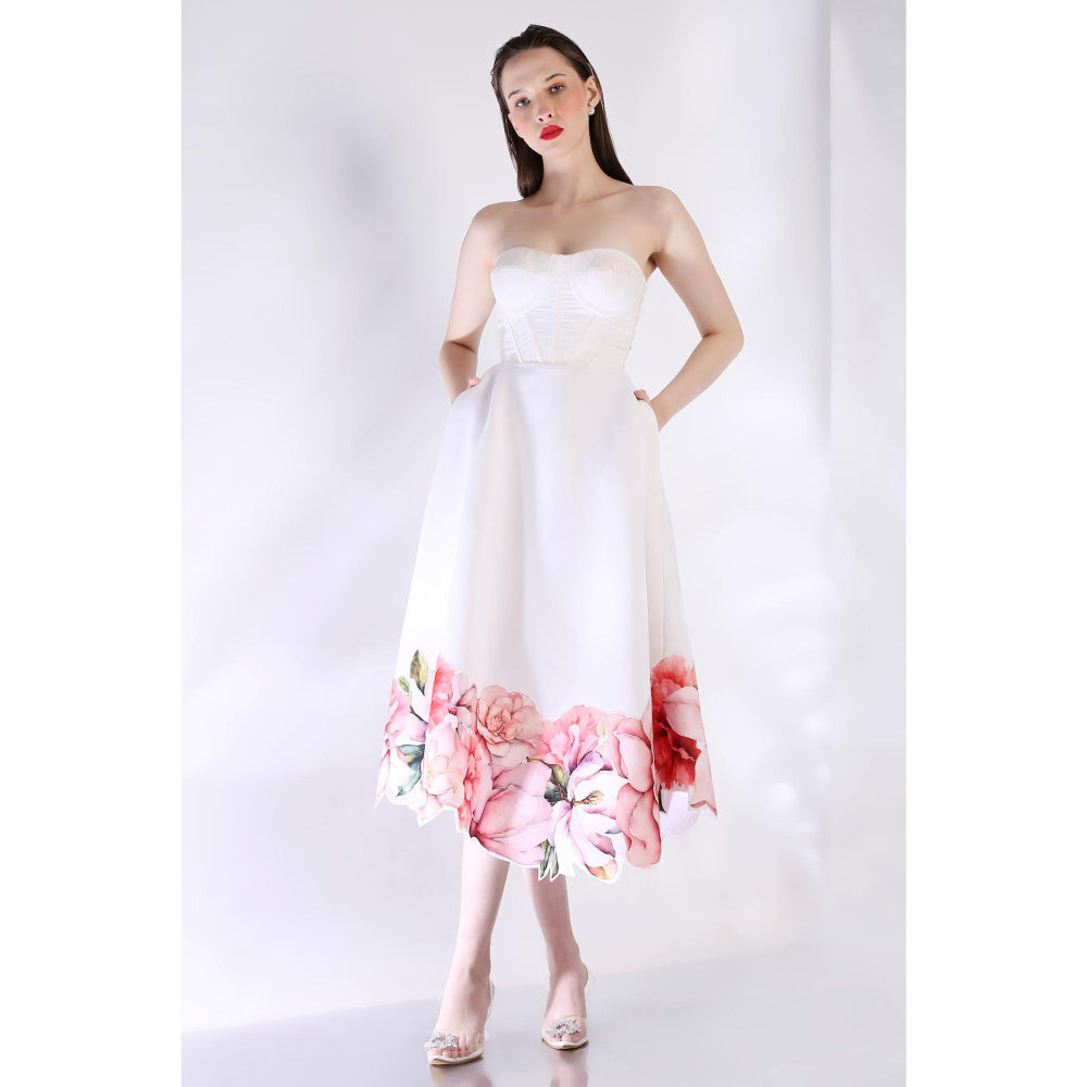 Ozeqo Womens White Dress