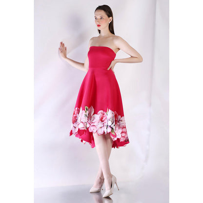 Ozeqo Womens Pink Dress with Wrap (Set of 2)