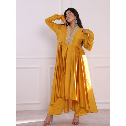 Pairaahan Farda Kurta Yellow (Set of 2)