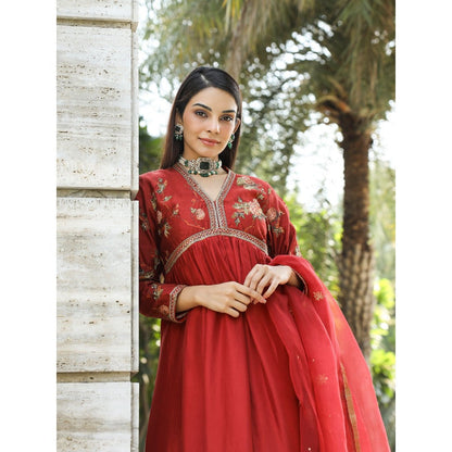 Pairaahan Zarah Kurta (Set of 3)