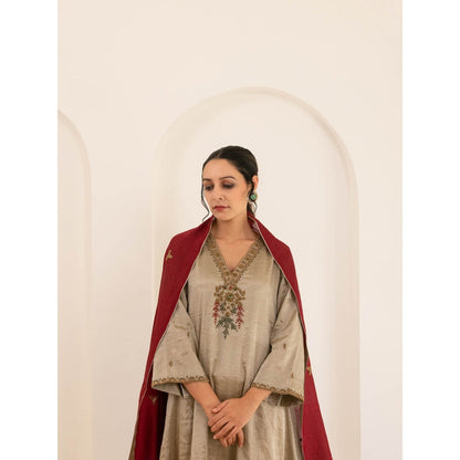 Pairaahan Avin Anarkali Kurta (Set of 3)