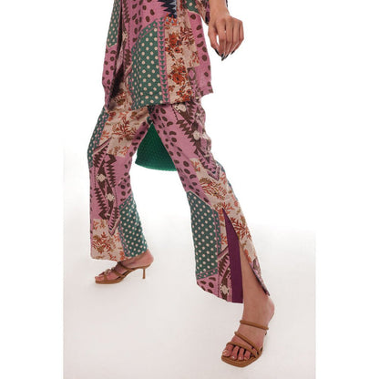 Pallavi Agarwal Pink Sobo Co-Ord (Set of 2)