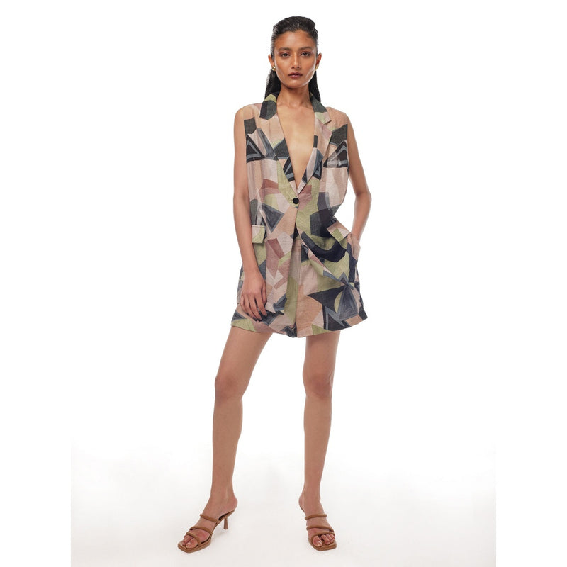 Pallavi Agarwal Multi-Colour Rio Co-Ord (Set of 2)