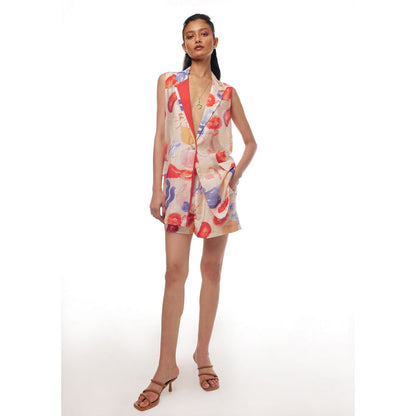 Pallavi Agarwal Beige Sophie Co-Ord (Set of 2)