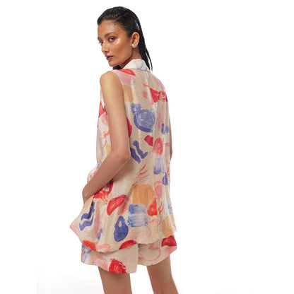 Pallavi Agarwal Beige Sophie Co-Ord (Set of 2)