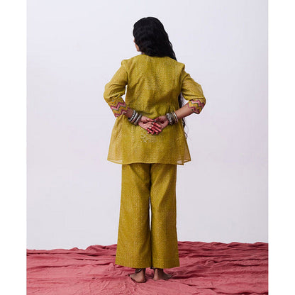 PANTS AND PAJAMAS Antrang Hand Block Printed Tunic