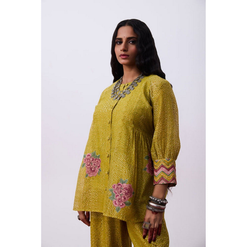 PANTS AND PAJAMAS Antrang Hand Block Printed Tunic
