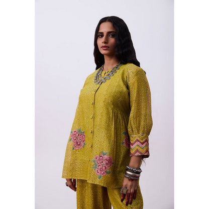 PANTS AND PAJAMAS Antrang Hand Block Printed Tunic