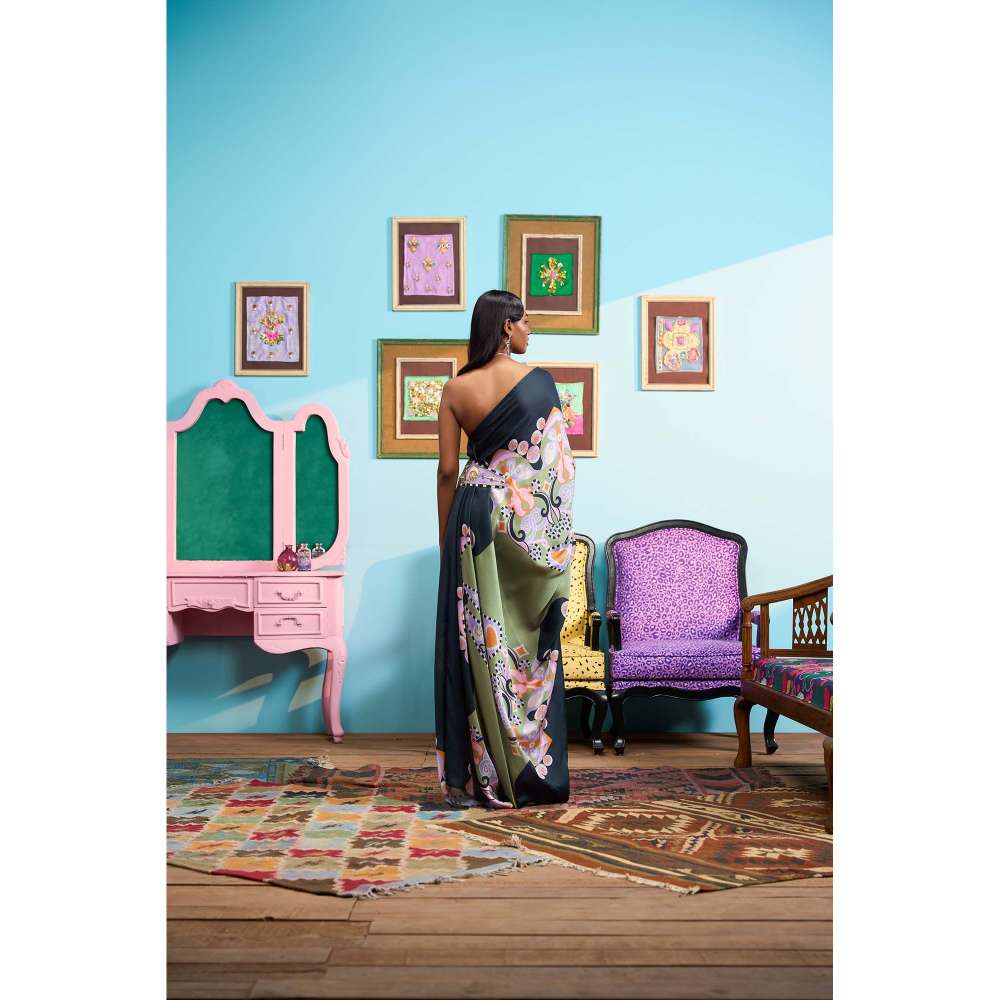 Papa Don't Preach by Shubhika Blue Eclipse Hour Dress