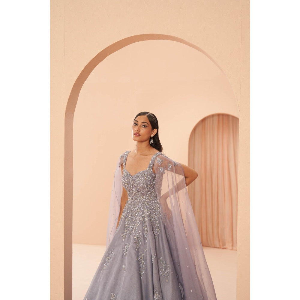 PARUL GANDHI Lilac Deam Evening Gowns