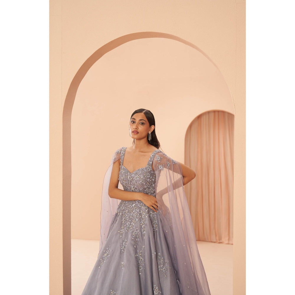 PARUL GANDHI Lilac Deam Evening Gowns