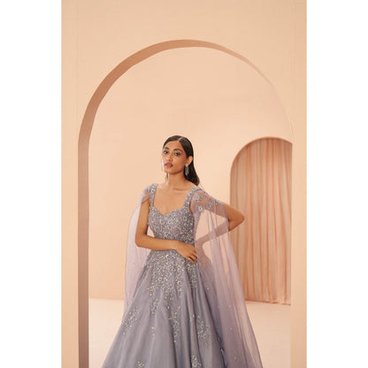 PARUL GANDHI Lilac Deam Evening Gowns