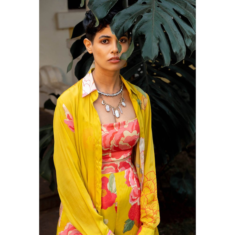 Paulmi & Harsh Refreshing Floral Co-Ords (Set of 3)