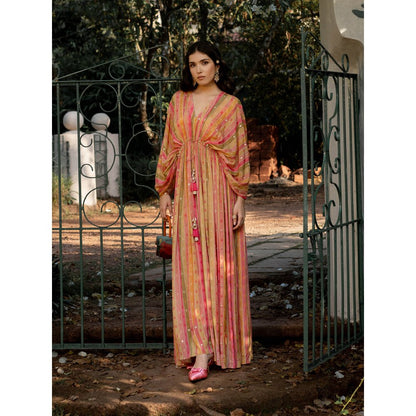 Paulmi & Harsh Vintage Stripe Kaftan (Set of 2)