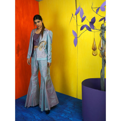 Payal Dawar Purple Mirage Co-Ord (Set of 3)