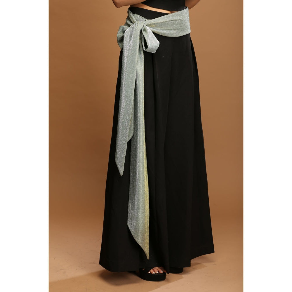 Payal Dawar Black Vibing Co-Ord (Set of 3)
