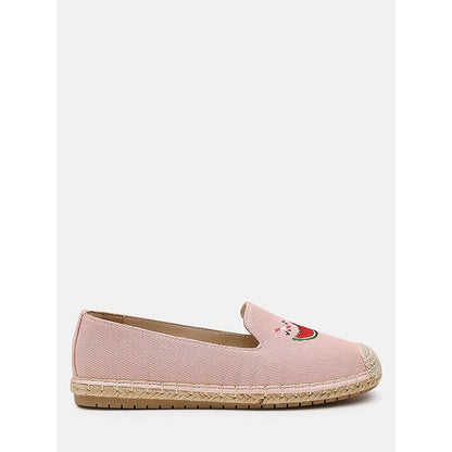 PAZZION Women's Pink One In A Melon Espadrilles