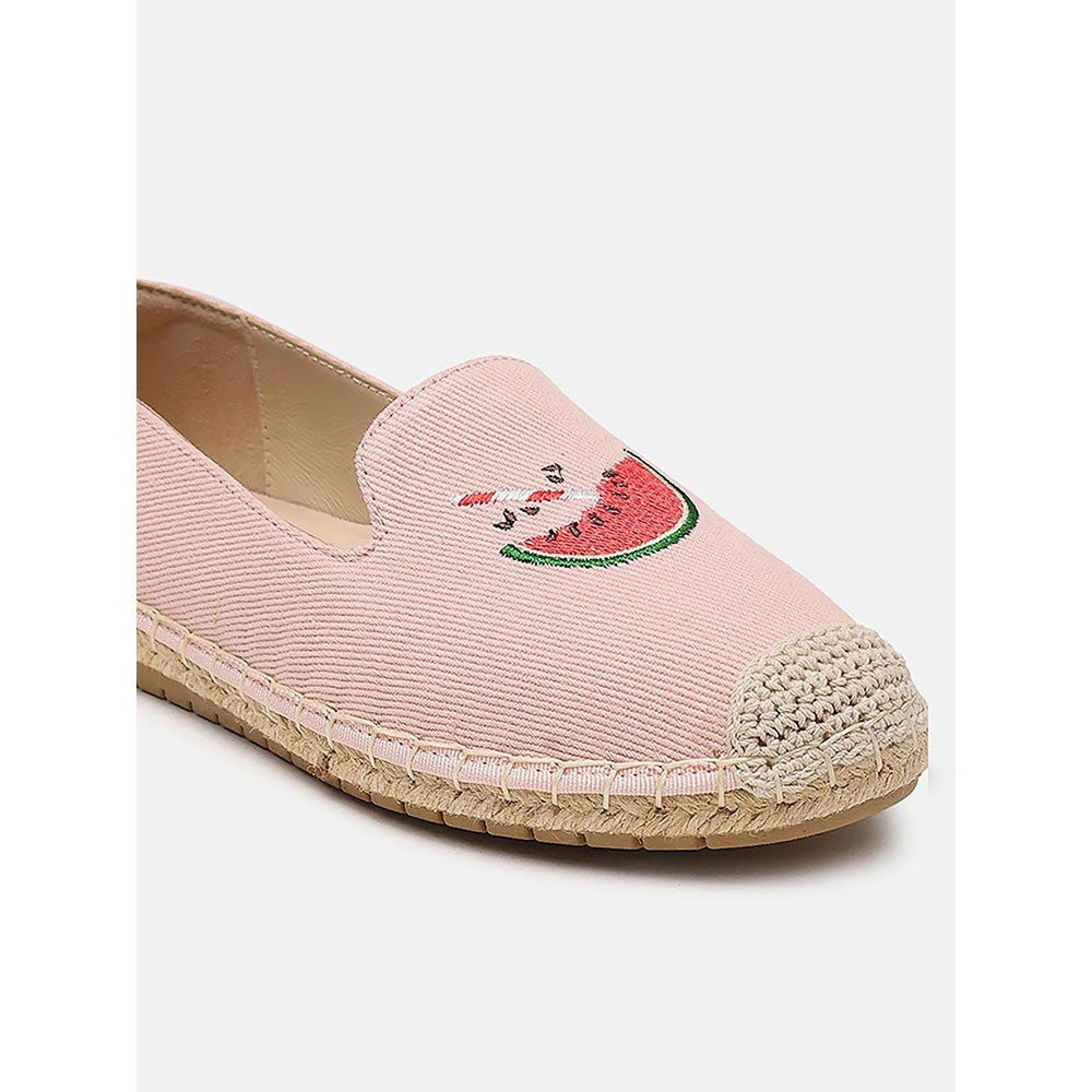 PAZZION Women's Pink One In A Melon Espadrilles