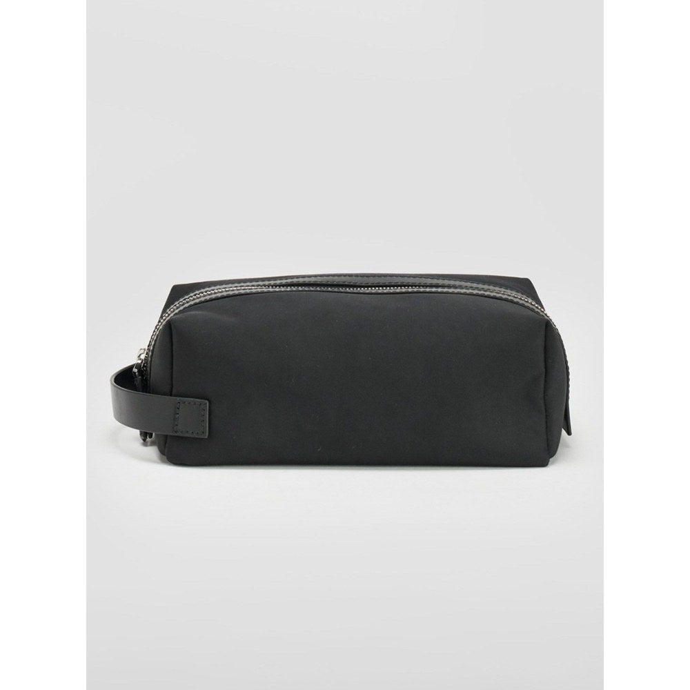 Perona Unisex Rocco Solid/Plain Black Pouch