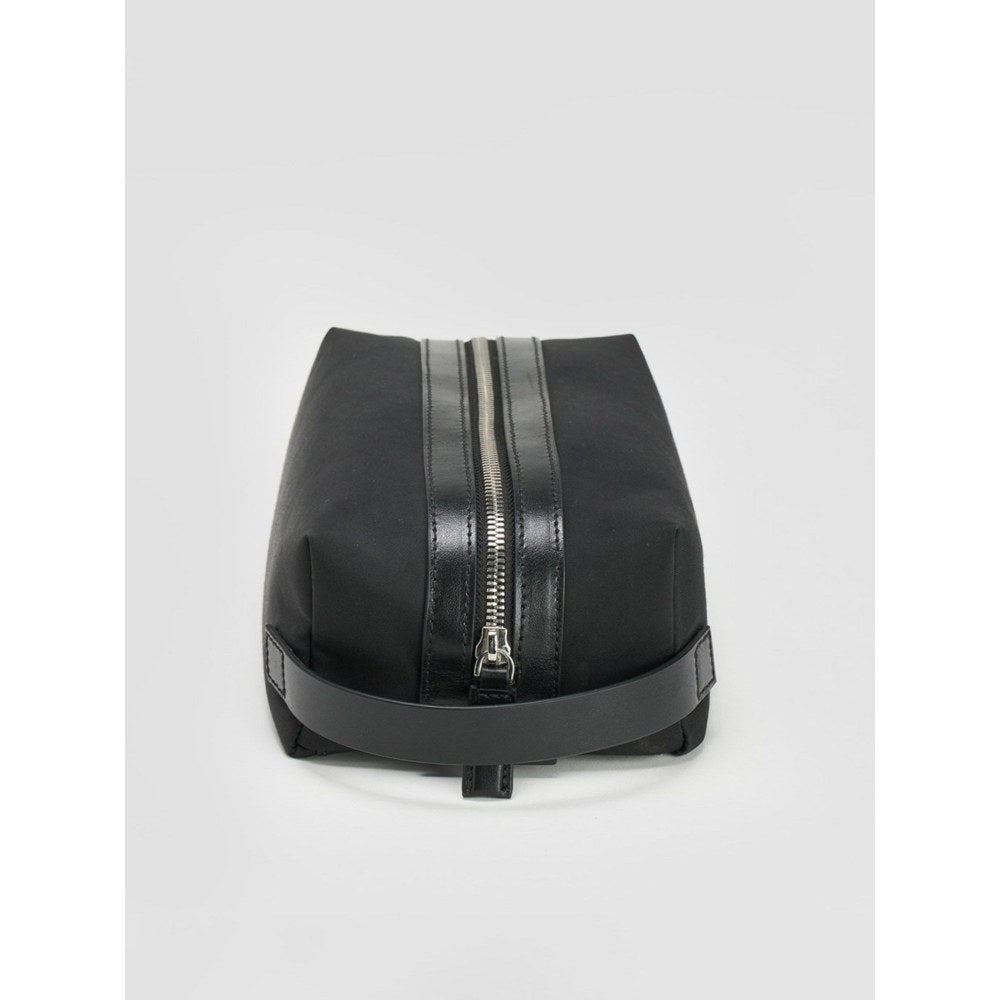 Perona Unisex Rocco Solid/Plain Black Pouch
