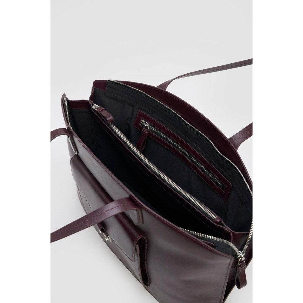 Perona Women's Tote Bag- Burgundy
