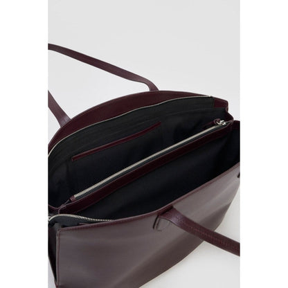 Perona Women's Tote Bag- Burgundy