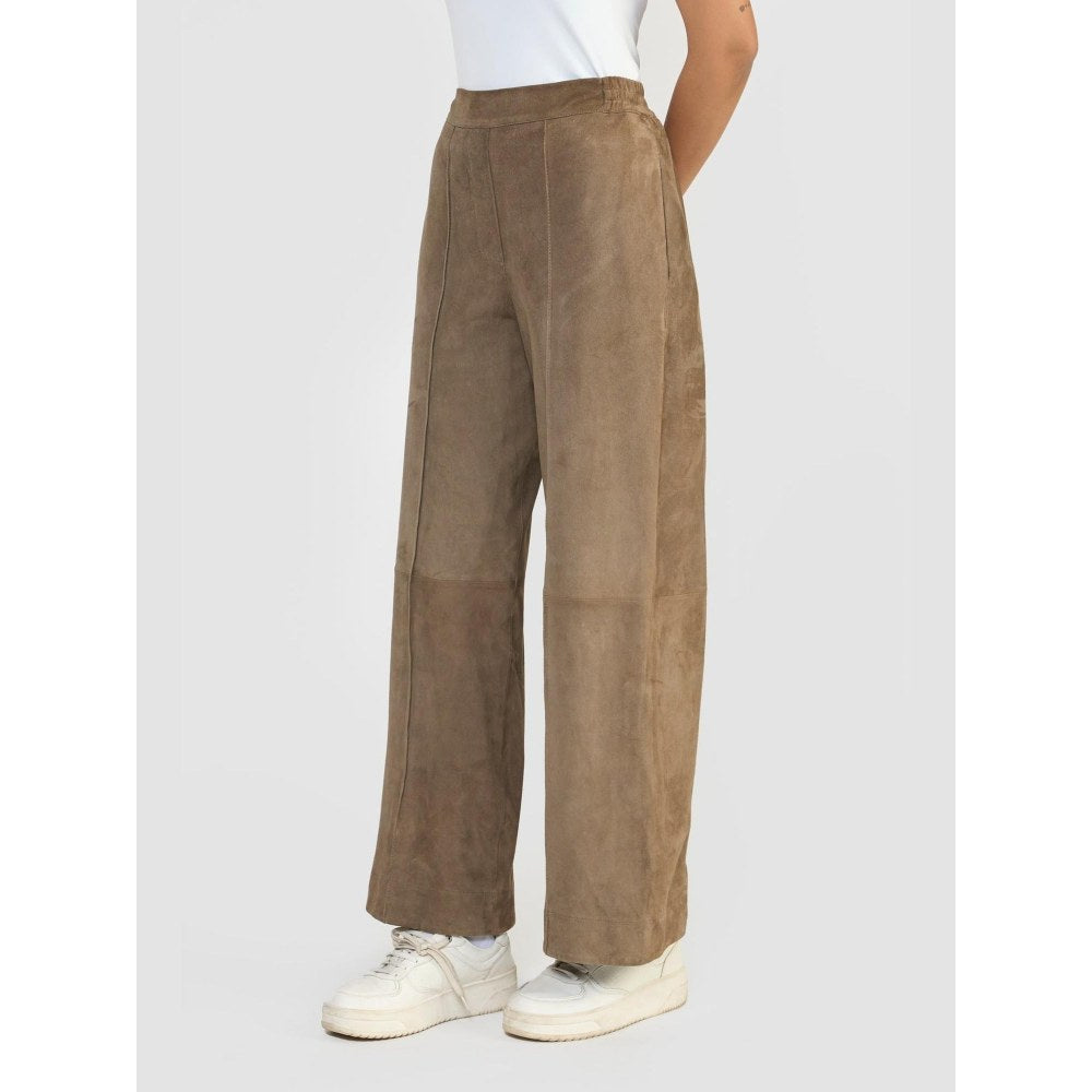 Perona Mizuki Brwon High Waist Pants