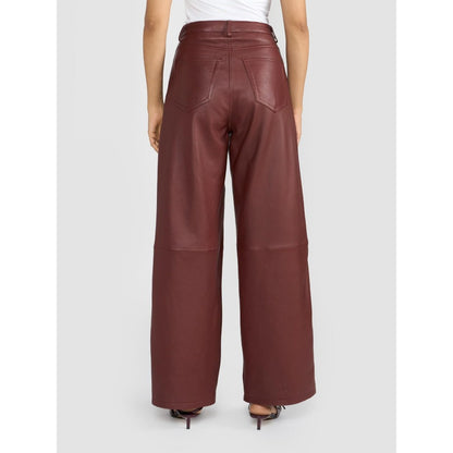 Perona Zaria Rust Leather Pants