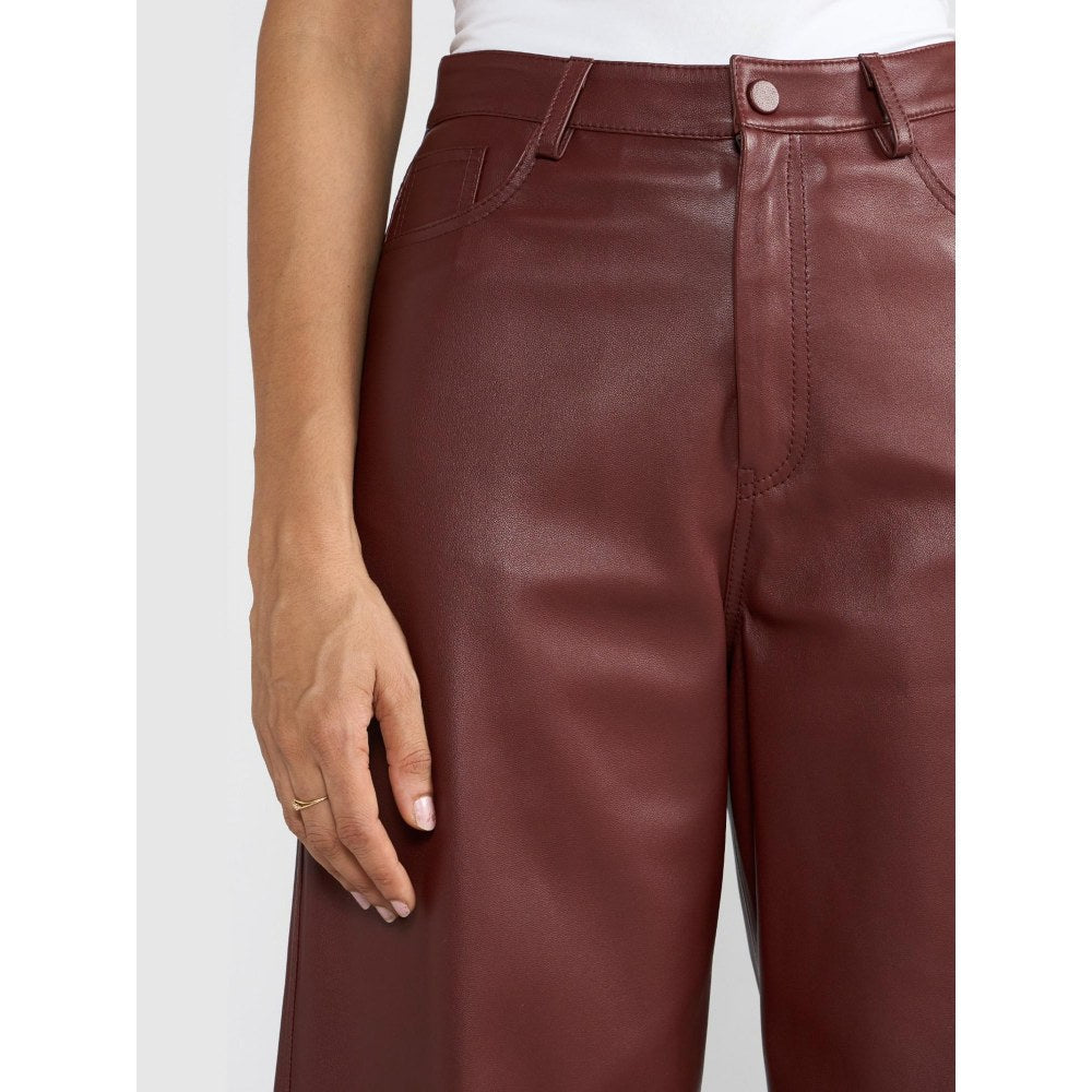 Perona Zaria Rust Leather Pants