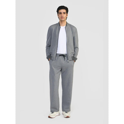 Perona Amari Gey Solid Mid Waist Pants