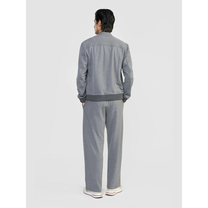 Perona Amari Gey Solid Mid Waist Pants