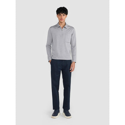 Perona Marcos Navy Blue Relaxed Fit Pant