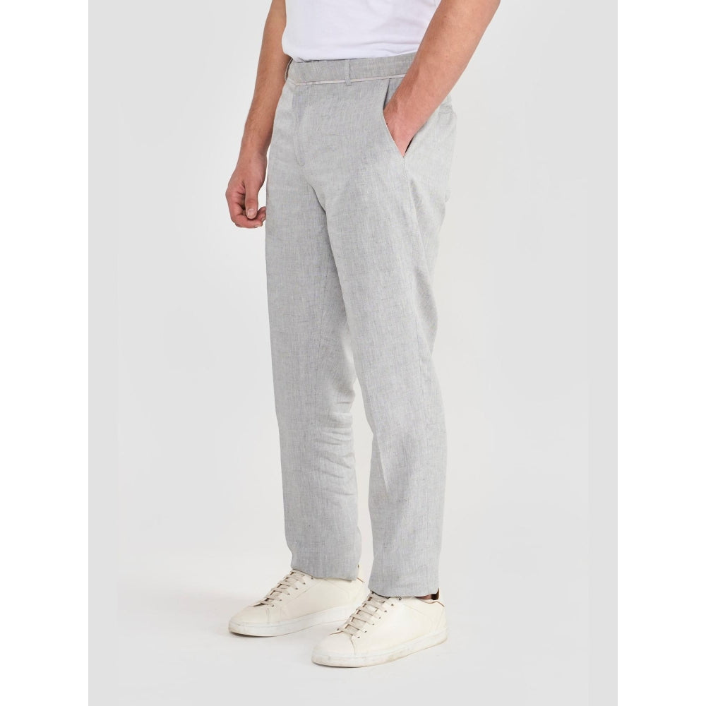 Perona Darren Grey Relaxed Fit Pants