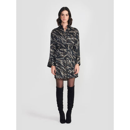 Perona Stella Olive Shirt Dress