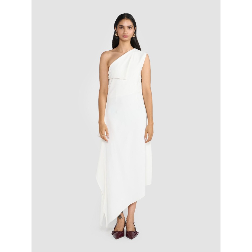 Perona Sydney White A Line Dress
